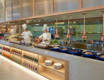 酒店香蕉成人网站下载設備廠家和你聊聊星級酒店自助餐台的那些事